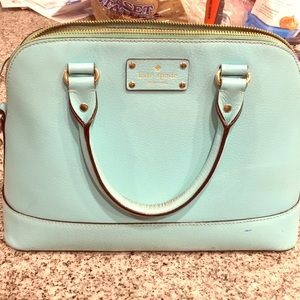 AUTHENTIC Kate Spade Tiffany Blue Rachelle Satchel